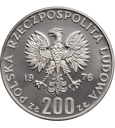 Polska, 200 złotych 1976, Igrzyska XXI Olimpiady - próba Proof