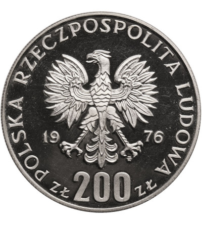 Polska, 200 złotych 1976, Igrzyska XXI Olimpiady - próba Proof
