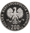 Poland, 200 Zlotych 1976, XXI Olimpics - proba Proof