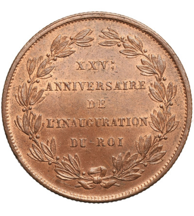 Belgium. Pattern 5 Centimes 1856, 25-th Anniversary - Inauguration of King Leopold I