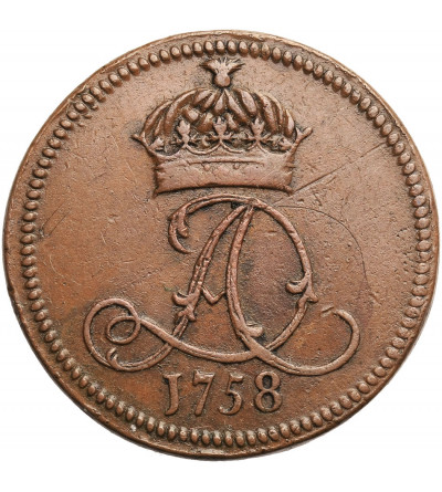 Wyspa Man. 1/2 Penny 1758, James Murray - Duke of Atholl, 1736-1765