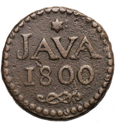 Java, Netherlands East Indies (Batavian Republic). 1 Stuiver 1800
