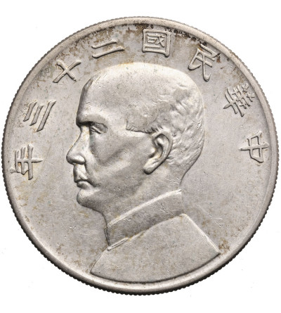 Chiny Republika, 1 dolar rok 23 (1934), Dżonka