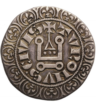 Francja, Filip III Śmiały 1270-1285. Grosz turoński bez daty