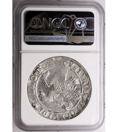 Niderlandy, Kampen (Campen). Talar lewkowy (Leeuwendaalder / Lion Daalder) 1649 - NGC MS 62