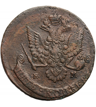 Russia, 5 Kopeks 1780 EM, Ekaterinburg, Catherian II 1762-1896