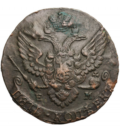 Russia, 5 Kopeks 1788 EM, Ekaterinburg, Catherian II 1762-1896