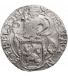 Niderlandy, Gelderland (Geldria). Talar lewkowy (Leeuwendaalder / Lion Daalder) 1647