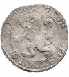 Niderlandy, Gelderland (Geldria). Talar lewkowy (Leeuwendaalder / Lion Daalder) 1652 - rycerz w prawo, lilia rozdziela datę