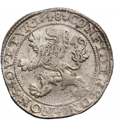 Niderlandy, Zachodnia Fryzja. Talar lewkowy (Leeuwendaalder / Lion Daalder) 1648