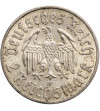 Germany Third Reich 2 Mark 1933 F, Martin Luther