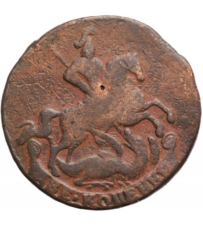 Russia, 2 Kopeks 1757, Ekaterinburg, Elizabeth 1741-1762