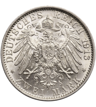 Niemcy, Prusy. 2 marki 1913 A, Berlin, Wilhelm II 1888-1918