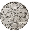 Morocco, 1/2 Rial (5 Dirhams) AH 1321 / 1903 AD, Ln (London), Abd al-Aziz