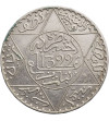 Morocco, 1/2 Rial (5 Dirhams) AH 1322 / 1904 AD, Pa (Paris), Abd al-Aziz