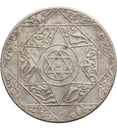 Maroko, 2-1/2 Dirhams AH 1315 / 1897 AH, Pa (Paryż), Abd al-Aziz 1894-1908 AD