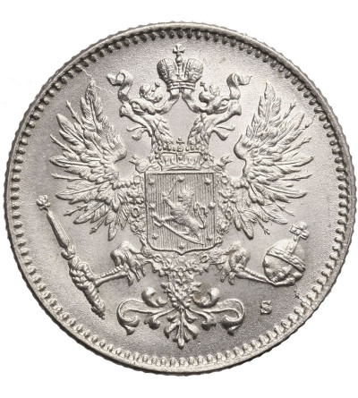 Finland, (Russian occupation). 50 Pennia 1914 S, Nicholas II 1894-1917