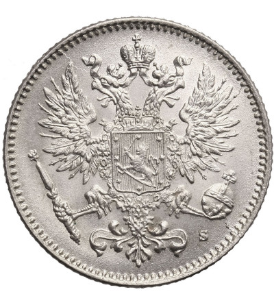 Finlandia, (okupacja rosyjska). 50 Pennia 1914 S, Mikołaj II 1894-1917