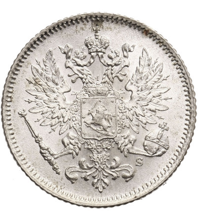 Finlandia, (okupacja rosyjska). 25 Pennia 1913 S, Mikołaj II 1894-1917