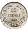Finland, (Russian occupation). 25 Pennia 1915 S, Nicholas II 1894-1917