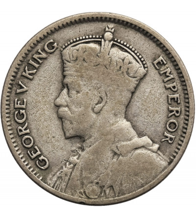 New Zealand, 6 Pence 1933, George V