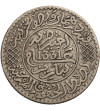 Morocco, 1/4 Riyal (2-1/2 Dirhams) AH 1331/ 1913 AD, Paris, Yusuf 1912-1927 AD