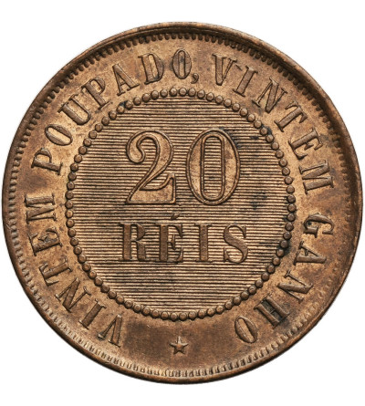 Brazil (Republic). 20 Reis 1889