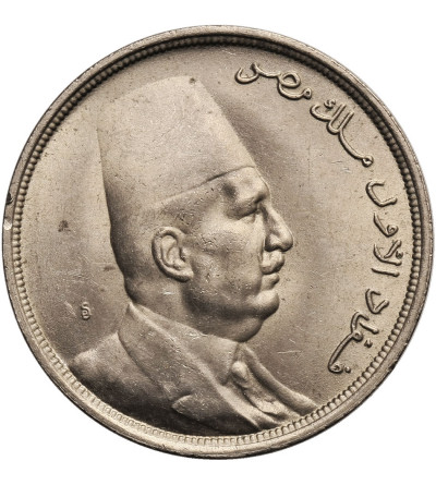 Egipt, 5 Milliemes AH 1342 / AD 1924 H, Fuad I 1922-1936