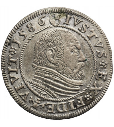 Prusy Książęce, Jerzy Fryderyk 1578-1603. Grosz 1586, Królewiec