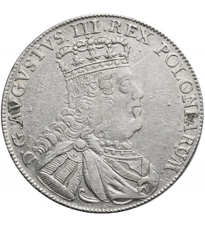 Polska, August III Sas 1733-1763. Tymf 1753, mennica Lipsk
