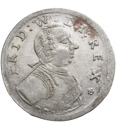 Prusy, Fryderyk Wilhelm I (tzw. król żołnierz) 1713-1740. Szóstak 1720 CG, Królewiec