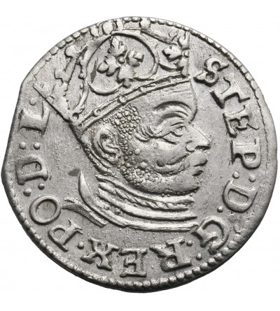 Poland, Stefan Batory 1576-1586. Trojak (3 Groschen) 1584, Riga mint