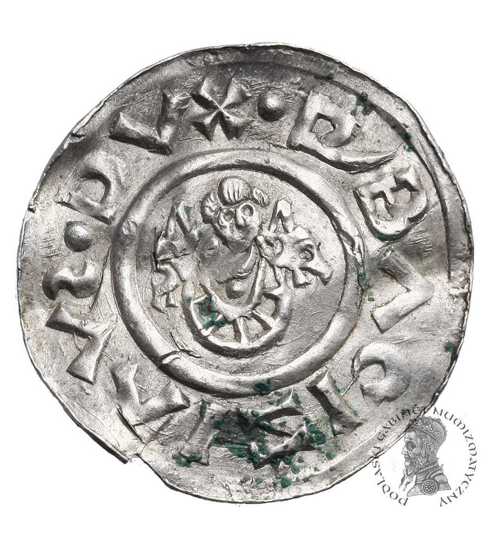Bohemia (Böhmen), Bretislaus I 1037-1055. Denar no date, before 1050 AD, Prague - (RBACIZILAS)