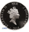 Niue, 2 Dollars 2015, Washington monument (1 Ounce .999 Silver) - NGC PF 70 Ultra Cameo