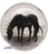 Australia, 1 dolar 2016 P, koń australijski  (1 Oz Ag 999) - NGC MS 70