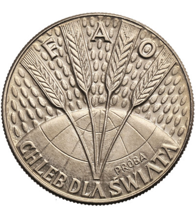 Polska, 10 złotych 1971, FAO chleb dla świata - próba