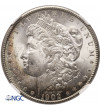 USA. Morgan Dolar 1902 O, Nowy Orlean - NGC MS 64
