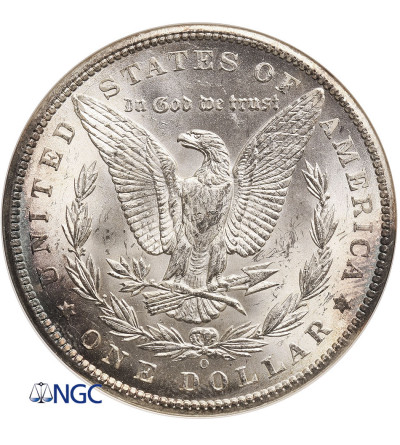 USA. Morgan Dolar 1899 O, Nowy Orlean - NGC MS 64