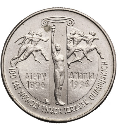 Poland, 2 Zlote 1995, 100th Anniversary Modern Olympic Games