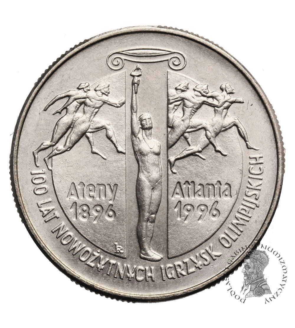 Poland, 2 Zlote 1995, 100th Anniversary Modern Olympic Games