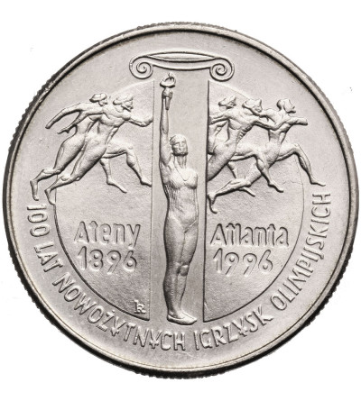 Poland, 2 Zlote 1995, 100th Anniversary Modern Olympic Games