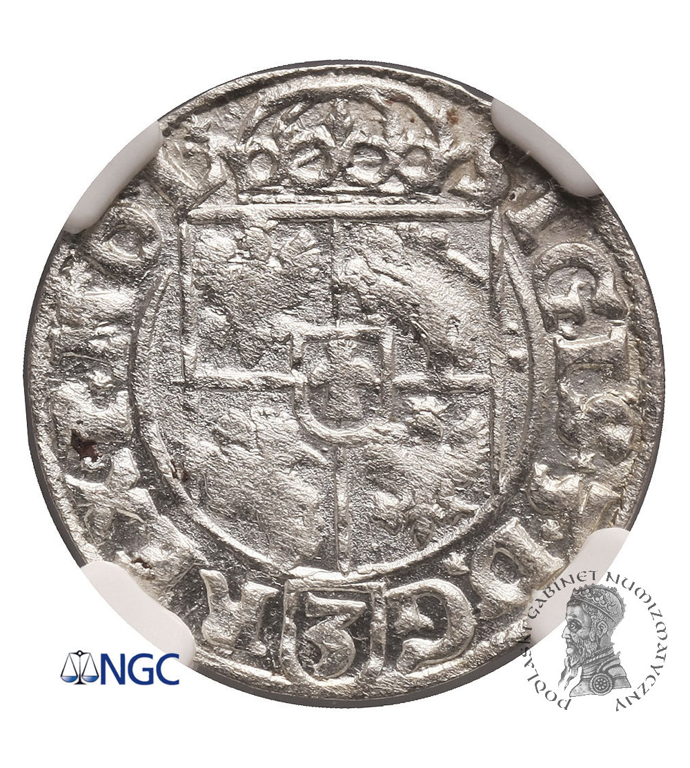Polska, Zygmunt III Waza 1587-1632. Półtorak koronny 1619, Bydgoszcz - NGC UNC Details