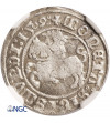 Polska, Zygmunt I Stary 1506-1548. Półgrosz litewski 1509, mennica Wilno - NGC MS 62