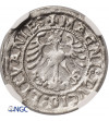 Polska, Zygmunt I Stary 1506-1548. Półgrosz litewski 1519, mennica Wilno - NGC MS 63