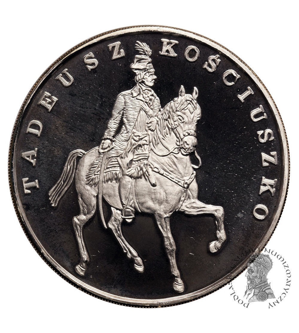 Polska. 100000 złotych 1990, Tadeusz Kościuszko - Mały Tryptyk