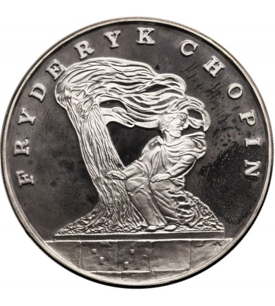 Polska. 100000 złotych 1990, Fryderyk Chopin - Mały Tryptyk