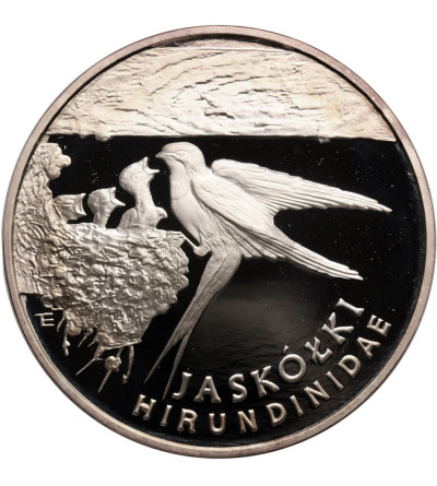 Poland. 300000 Zlotych 1993, Bam swallow - Silver Proof
