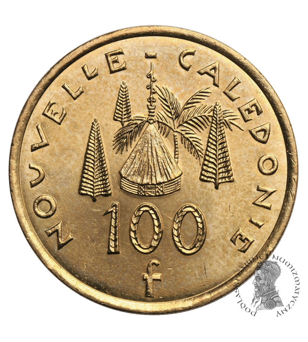 Nowa Kaledonia, 100 franków 2008, I.E.O.M.