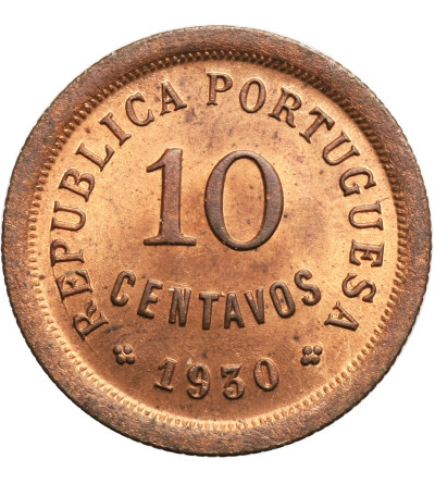 Cabo Verde (Cape Verde). 10 Centavos 1930