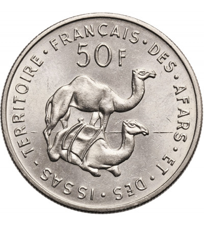 French Afars & Issas. 50 Francs 1970 (a)